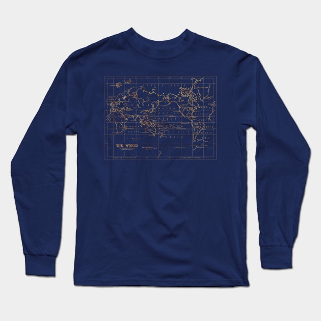 The World - Apparel Long Sleeve T-Shirt by fernandaschallen